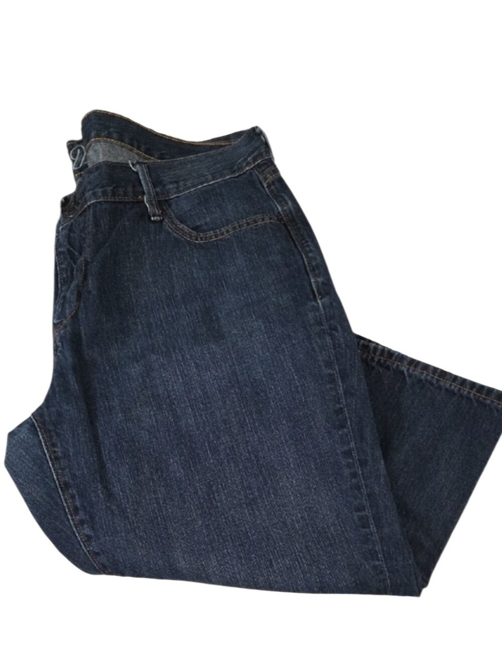 Old Navy The Diva Classic Dark Wash Straight-Leg Capris